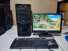 1set komputer core i3 ram 4gb wifi tinggal pakai program lengkap