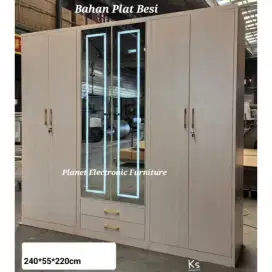 Lemari Besi Lemari Pakaian plat besi Lemari anti rayap tahan banjir