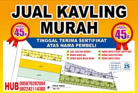 PROMO KAVLING MURAH