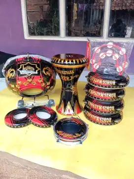 ALAT MUSIK REBANA HADROH 1 PAKET UKIR NAMA