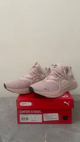 Sepatu Puma Softride Enzo Evo Running Mauve Mist Rose Gold Original