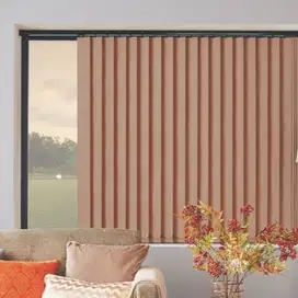 Tirai Gorden Jabodetabek Roman Roller Vertikal Blind Vitrase Wallpaper