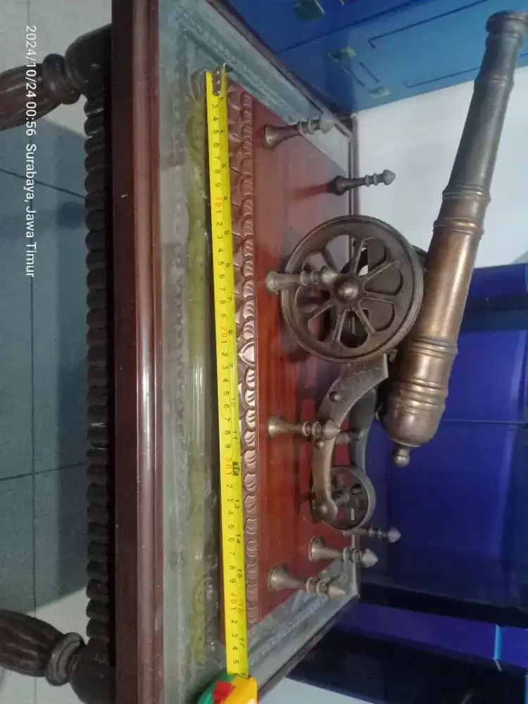 Miniatur pajangan antik meriam voc