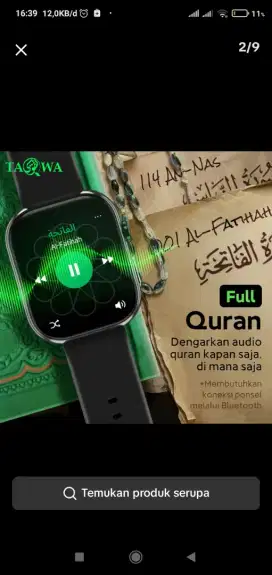 Muslim Pakai TAQWA SMARTWATCH