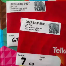 NOMOR RAPI TELKOMSEL ADA KUOTA 6 GB SATU BULAN.