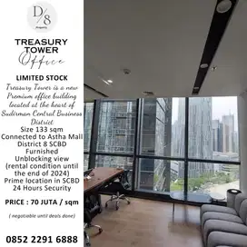 For Sale TREASURY OFFICE, 133sqm, only Rp.70Jt per sqm, Sangat Murah