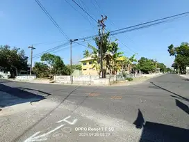 Tanah strategis pinggir jalan aspal di Semanu Gunungkidul