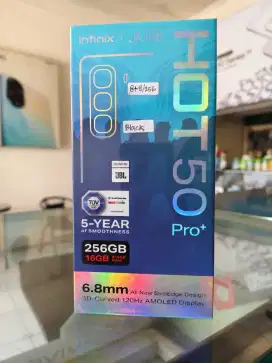 Infinix Hot 50 Pro Plus 8GB+8GB/256GB,Baru,Segel Box,Garansi Resmi,Ori