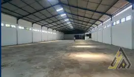 Disewakan Gudang Zona Industri 3800m2 Lokasi Slamet Riyadi Kartasura