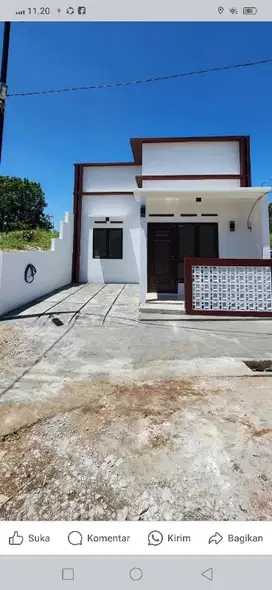 Rumah baru Redy dekat ke pondok cabe dan sawangan cinangka depok