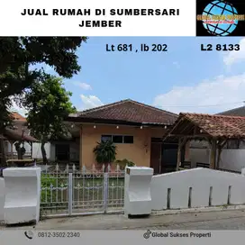 Rumah Depan Kampus Univ Jember Termurah Cocok Untuk Kafe Atau Usaha