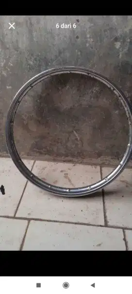Jual BU Velg jari- jari eks Karisma Depan belakang, seperti foto