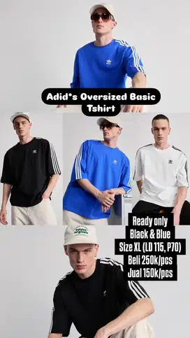 Adid*s Oversized Basic Tshirt