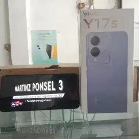 Vivo Y17s 6/128 garansi resmi 1 tahun