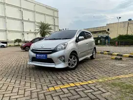 TDP 5,JT Toyota Agya 1.0 G TRD Sportivo Bensin-MT Silver 2015