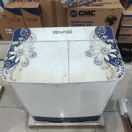 MESIN CUCI DENPOO 9KG MODEL BATIK