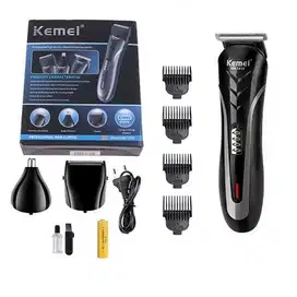 Kemei KM1419 Mesin Cukur KM-1419 Clipper 3 in1 Alat Potong Rambut