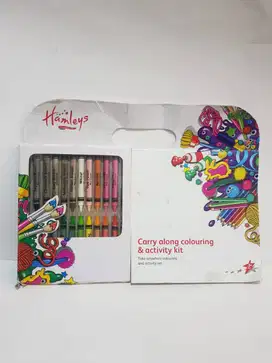 Hamleys Colouring Stater Kit Crayon dan Buku Mewarnai