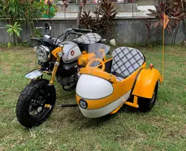 Sidecar Kit For Honda Monkey, Vespa Piaggio