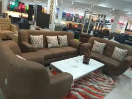 Cicilan Sofa Bunga rendah Bebas 1x angsuran