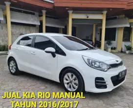 JUAL KIA RIO MANUAL 2016/2017 SEPERTI BARU PAJAK FULL