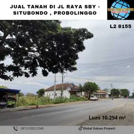 Tanah Strategis Poros Jalan Raya Paiton Probolinggo