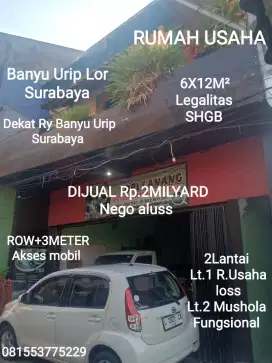 Rumah Usaha Banyu Urip Surabaya