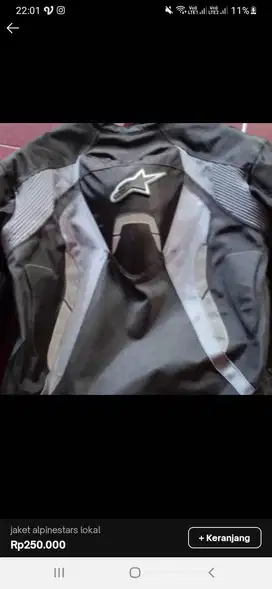Jaket alpinestar XXL Full protector