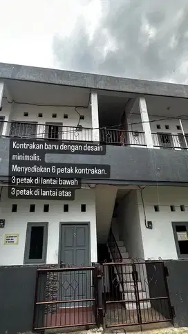 Kontrakan baru minimalis 5 menit dari stasiun depok