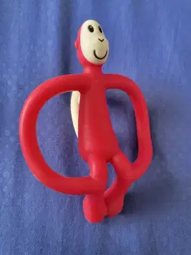 Teether matchstick monkey