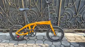 DIJUAL SEPEDA LIPAT 20 NORIS 2.0 TRANSFORMER WARNA ORANGE