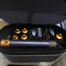 Dyson Hair Dryer Air Wrap Gift Edition Dark Blue Navy Copper Fullset