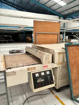 Auto Tunel Energy Saving Dryer Conveyor - Mesin Bekas Pabrik Sablon