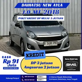 (DP 3Jt) New Ayla 2018 manual