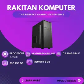 PC RAKITAN I5-2400 8GB SSD 256GB CASING PSU SIMBADDA SIM V