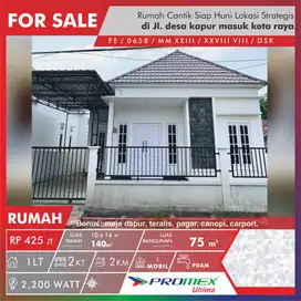 Dijual Cepat Rumah Siap Tinggal Di Desa Kapur