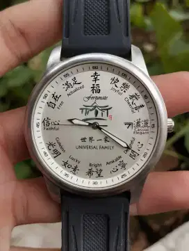 JAM TANGAN BAHAGIA DMG INLA-0001 ST kuarsa Jepang