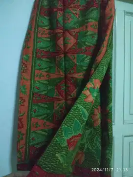 Rok panjang batik overslag