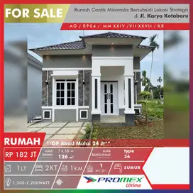 Dijual Rumah Subsidi Berkonsep Modern Di Kawasan Luas