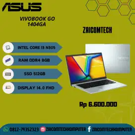 Laptop Asus vivobook G0 1404G i3 N305 Rqm 8gb Ssd 512Gb