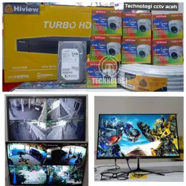 PAKET CCTV FULL COLOR PLUS MONITOR