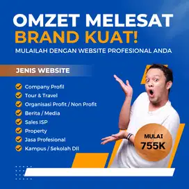 Website Profesional  Kunci Omzet Naik dan Brand Lebih Kuat