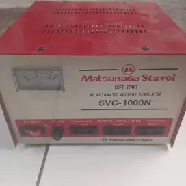 Stavolt/stabilizer 1000 Watt matsunaga