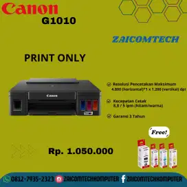 PRINTER CANON G1010 PRINT ONLY