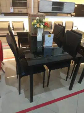Cicilan Set Meja makan Promo Bunga Ringan mulai 0% Bebas 1x angsuran