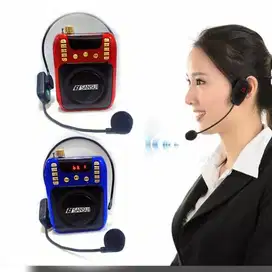 Speaker Pinggang Mic Tour Guide Meeting Kabel