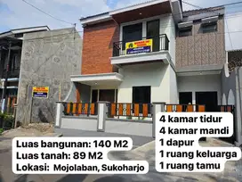 JUAL RUMAH SUKOHARJO