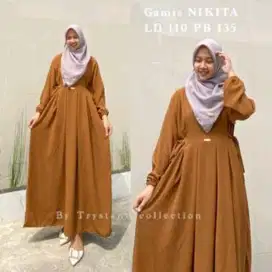 Gamis Nikita Crinkle