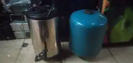 Slhkn plh slh 1 dr termos air 10L baru/tabung pompa lawas murah sj cpt