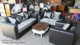 JUAL SATU SET SOFA RUANG TAMU MEWAH 321 FREE ONGKIR DENPASAR